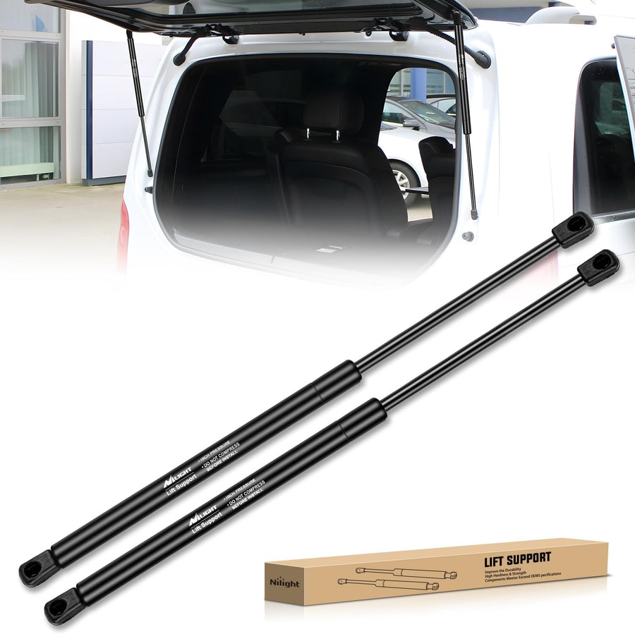 Nilight Rear Window Glass Struts 6260 for Ford Escape 2008-2012, Rear Shocks Gas Struts 18 Inch, 2PCS Set Rod
