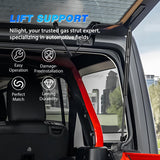 Nilight Rear Window Glass Struts 6649 for Honda Pilot 2009-2015, Rear Shocks Gas Struts 18 Inch, 2PCS Set Rod, view 6