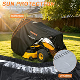 Nilight Riding Lawn Mower Cover 76 Inch, Waterproof Lawn Mower Cover | Fits Mowers up to 76 InchL x 48 InchW x 47 InchH, 420D Heavy Duty Fabric, All-weather & UV Protection, view 5