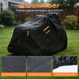 Nilight Riding Lawn Mower Cover 98 Inch, Waterproof Lawn Mower Cover | Fits Mowers up to 98 InchL x 36 InchW x 43 InchH, 420D Heavy Duty Fabric, All-weather & UV Protection, view 4