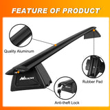 Nilight 2011 2012 2013 2014 2015 2016 2017 2018 2019 2020 2021 Jeep Grand Cherokee Aluminum Anti-Theft Lock Roof Rack Cross Bars, view 2