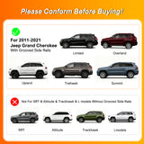 Nilight 2011 2012 2013 2014 2015 2016 2017 2018 2019 2020 2021 Jeep Grand Cherokee Aluminum Anti-Theft Lock Roof Rack Cross Bars, view 4