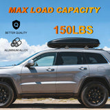 Nilight 2011 2012 2013 2014 2015 2016 2017 2018 2019 2020 2021 Jeep Grand Cherokee Aluminum Anti-Theft Lock Roof Rack Cross Bars, view 5