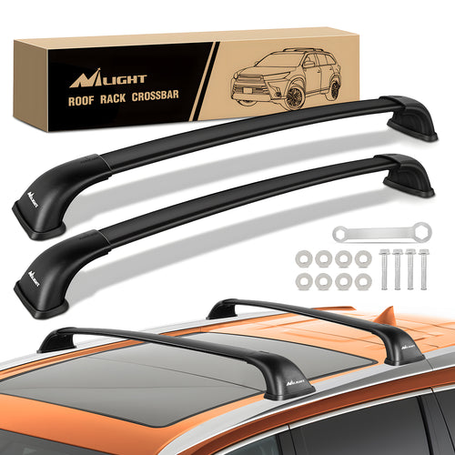 Nilight 2014 2015 2016 2017 2018 2019 Toyota Highlander XLE Limited SE Aluminum Heavy Duty Roof Rack Cross Bars