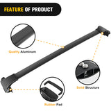 Nilight Roof Rack Cross Bars Fit for Subaru Forester 2014 2015 16 17 18 19 20 21 22 2023 Aluminum Heavy Duty Rails Crossbars with Rubber Pad for Rooftop Cargo Carrier Kayak(Only Fit Raised Side Rails), view 2