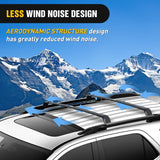 Nilight Roof Rack Cross Bars Compatible with 2018 19 20 2021 Chevy Traverse with Factory Side Rails,Adjustable Aluminum Less Wind Noise Car Crossbars for Cargo Carrier Luggage Box Kayak Tent Snowboard, view 6