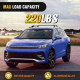 Nilight Roof Rack Cross Bars Compatible with 2018-2024 VW Volkswagen Tiguan & Taos 2022 2023 2024 with Side Rails, Adjustable Aluminum Car Crossbars for Cargo Carrier Luggage Box Kayak Tent Snowboard, view 5