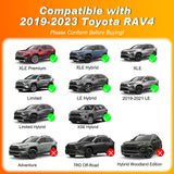 Nilight Roof Rack Cross Bars Fit for Toyota RAV4 2019-2023 Rails Crossbars | for RAV4 2019 20 21 22 2023 Aluminum Crossbars w Anti-Theft Lock for Rooftop Cargo Luggage (NOT for Adventure/ TRD Off-Road), view 4