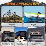 Nilight Roof Rack Cross Bars Fit for Toyota RAV4 2019-2023 Rails Crossbars | for RAV4 2019 20 21 22 2023 Aluminum Crossbars w Anti-Theft Lock for Rooftop Cargo Luggage (NOT for Adventure/ TRD Off-Road), view 6