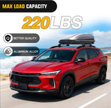 Nilight Roof Rack Cross Bars Compatible with 2023 2024 Chevrolet Chevy Trax 2RS ACTIV LT with Side Rails, Adjustable Aluminum Less Wind Noise Car Crossbars for Cargo Carrier Luggage Kayak Snowboard, view 5