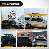 Nilight Roof Rack Cross Bars Compatible with Chevrolet Chevy Traverse 2022 2023 2024 with Side Rails, Adjustable Aluminum Less Wind Noise Car Crossbars for Cargo Carrier Luggage Kayak Tent Snowboard, view 6