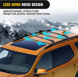 Nilight Roof Rack Cross Bars Compatible with GMC Acadia 2017 18 19 20 21 22 2023 with Side Rails, Adjustable Aluminum Less Wind Noise Car Crossbars for Cargo Carrier Luggage Box Kayak Tent Snowboard, view 6