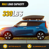 Nilight Roof Rack Cross Bars Compatible with Kia Soul 2020 2021 2022 with Factory Side Rails,220LBS Adjustable Aluminum Less Wind Noise Car Crossbars for Cargo Carrier Luggage Box Kayak Tent Snowboard, view 5