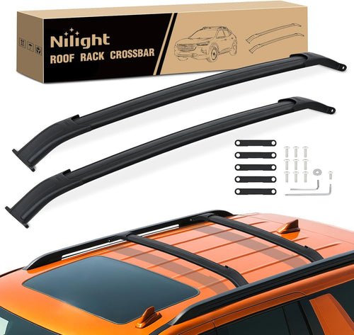 Nilight Roof Rack Cross Bars Fit for Chevrolet Chevy Tahoe Suburban GMC Yukon Cadillac Escalade 2015-2021, Adjustable Aluminum Less Wind Noise Car Crossbars for Cargo Carrier Luggage Box Kayak Tent