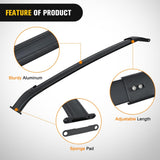 Nilight Roof Rack Cross Bars Fit for Chevrolet Chevy Tahoe Suburban GMC Yukon Cadillac Escalade 2015-2021, Adjustable Aluminum Less Wind Noise Car Crossbars for Cargo Carrier Luggage Box Kayak Tent, view 2