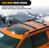 Nilight Roof Rack Cross Bars Fit for Chevrolet Chevy Tahoe Suburban GMC Yukon Cadillac Escalade 2015-2021, Adjustable Aluminum Less Wind Noise Car Crossbars for Cargo Carrier Luggage Box Kayak Tent, view 6