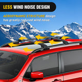 Nilight Roof Rack Cross Bars Fit for Jeep Renegade 2015 16 17 18 19 20 2021 with Factory Side Rails,Adjustable Aluminum Less Wind Noise Car Crossbars for Cargo Carrier Luggage Box Kayak Tent Snowboard, view 6