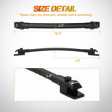 Nilight Roof Rack Cross Bars Fit for Toyota Sienna 2011 2012 2013 2014 2015 2016 2017 2018 2019 2020 with Side Rails, view 3