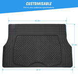Nilight 50X31 Inch Rubber Cargo Mats Universal Trim to fit Most Vehicles, view 2