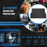 Nilight 50X31 Inch Rubber Cargo Mats Universal Trim to fit Most Vehicles, view 4