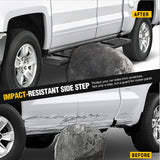 Nilight Running Boards for Ford F-150 2004-2014 Extended Super Cab 6 Inch Side Step Nerf Bars Stainless Steel Black, view 6
