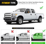 Nilight Running Boards for 1999-2016 Ford F-250 F-350 F450 F550 Super Duty Crew Cab 4 Full Size Doors 6 Inch Side Step Nerf Bars Black, view 4
