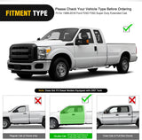Nilight Running Boards for 1999-2016 Ford F250 F350 Super Duty/Extended Cab 2 Full-Size Door & 2 Half-Size Door 6 Inch Side Step Nerf Bars Stainless Steel, view 5
