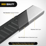 Nilight Running Boards for 2004 2005 2006 2007 2008 2009 2010 2011 2012 2013 2014 Ford F-150 Crew Cab 4 Full Size Doors 6 Inch Stainless Steel Bolt-on Side Step Nerf Bars Silver, view 4