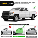 Nilight Running Boards for 2007 2008 2009 2010 2011 2012 2013 2014 2015 2016 2017 2018 2019 2020 2021 Toyota Tundra Double Cab 2 Full-Size Door & 2 Half-Size Door 6 Inch Side Step Nerf Bars Stainless Steel, view 3