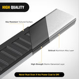Nilight Running Boards for 2007-2018 Chevrolet Silverado GMC Sierra 1500HD 2007-2019 Chevy Silverado GMC Sierra 2500HD 3500HD Regular Standard Single Cab 6 Inch Side Step Nerf Bars Stainless Steel, view 4