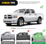 Nilight Running Boards for 2009-2018 Dodge Ram 1500 Crew Cab 2010-2024 Ram 2500 3500 4 Full Size Doors 6 Inch Side Step Nerf Bars Black, view 3