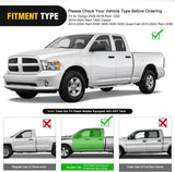 Nilight Running Boards for 2009-2018 Dodge Ram 1500 Quad Cab 2019-2024 ram 1500 Classic Body Quad Cab 2010-2024 Dodge ram 2500 3500 6 Inch Side Step Nerf Bars Stainless Stee, view 3