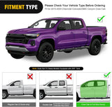 Nilight Running Boards for 2015-2025 Chevrolet Colorado/GMC Canyon Crew Cab 6 Inch Side Step Nerf Bars Black, view 3
