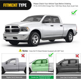 Nilight Running Boards for 2019-2026 Dodge Ram 1500 Quad/Extended Cab New Body Style 6 Inch Side Step Nerf Bars Stainless Steel Black, view 3