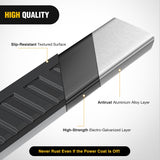 Nilight Running Boards for 2019-2026 Chevy Silverado GMC Sierra 1500 2500 3500 Regular Standard Single Cab 6 Inch Side Step Nerf Bars Stainless Steel, view 4