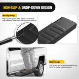Nilight Running Boards for 2022 2023 2024 2025 2026 Toyota Tundra Crewmax Cab 4 Full Size Doors 6 Inch Side Step Nerf Bars Black, view 5