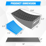Nilight RV Leveler - 2 Pack Camper Leveling Blocks Ramp Support Dual Axles, Up to 35,000lbs, Fast RV Accessories Leveling System for Travel Trailer, Motorhome, view 3