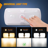 Nilight RV Interior Ceiling White LED Lights 5Pcs, view 4