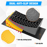 Nilight RV Leveler - 2 Pack Camper Leveling Blocks Ramp Support Dual Axles, Up to 35,000lbs, Fast RV Accessories Leveling System for Travel Trailer, Motorhome - Yellow, view 5
