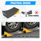 Nilight RV Leveler - 2 Pack Camper Leveling Blocks Ramp Support Dual Axles, Up to 35,000lbs, Fast RV Accessories Leveling System for Travel Trailer, Motorhome - Yellow, view 6