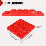 Nilight RV Leveling Blocks 10 Pack Interlocking Design Stabilizer Block Customizable Height with Carrying Bag for Rv Camper Travel Trailer, view 3