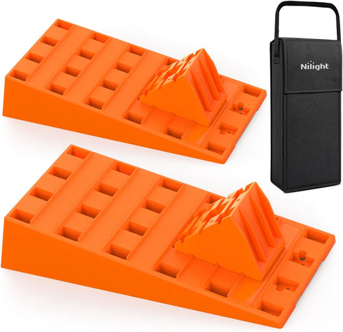 Nilight RV Leveling Ramps with Blocks, Heavy Duty Travel Trailer Levelers