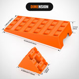 Nilight RV Leveling Ramps with Blocks, Heavy Duty Travel Trailer Levelers, view 5