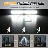 Nilight RV Step Lights 3PCS Motion Sensor Activated LED Bar RV Exterior Lights Battery Operated Wireless Magnetic Stick Strip Lighting for Motorhome Travel Trailers Camper Under Cabinet Step Tent, view 6
