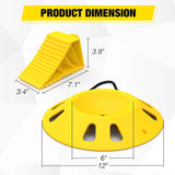 Nilight RV Wheel Chocks Wheel Dock Kit, view 2
