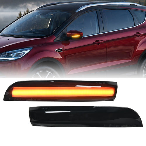 Nilight 2012 2013 2014 2015 2016 2017 2018 Ford Focus ST RS 2013 2014 2015 2016 2017 2018 Ford Kuga Ecosport Side Mirror Marker Light