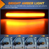 Nilight 2012 2013 2014 2015 2016 2017 2018 Ford Focus ST RS 2013 2014 2015 2016 2017 2018 Ford Kuga Ecosport Side Mirror Marker Light, view 3