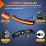 Nilight 2012 2013 2014 2015 2016 2017 2018 Ford Focus ST RS 2013 2014 2015 2016 2017 2018 Ford Kuga Ecosport Side Mirror Marker Light, view 4
