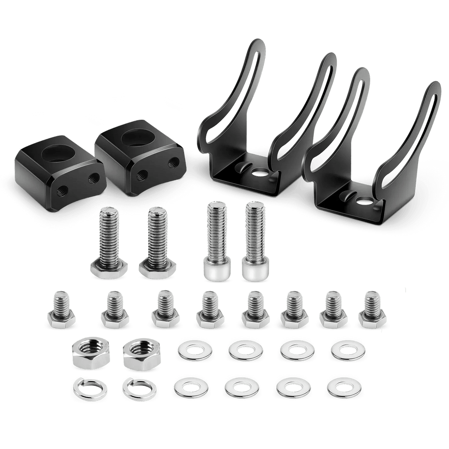 Nilight Universal Slide Mount Base Brackets (Pair)