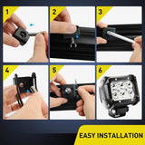Nilight Universal Slide Mount Base Brackets (Pair), view 2